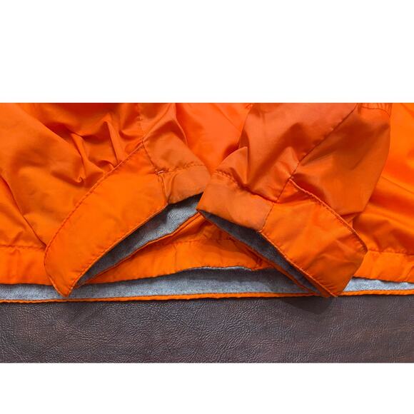 Clemson Tigers Full Zip Jacket Women's XL Orange White Purple Lined Windbreaker - Picture 11 of 13